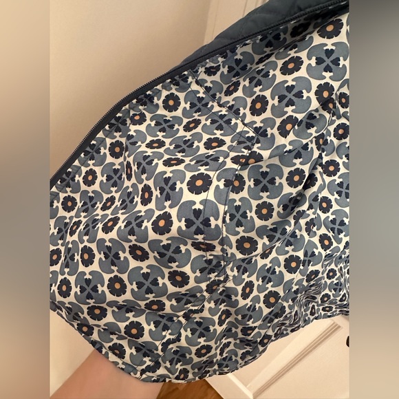 Reversible Puffer Insulation Vest Silver Pockets Zipper - Picture 9 of 11